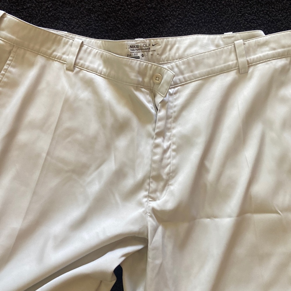 Khaki Nike shorts